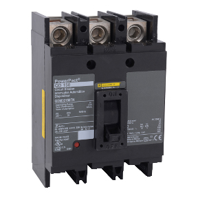 Schneider Electric Molded Case Circuit Breaker; 3-Pole; 225A; 240VAC; 25kA @ 240VAC; Lugs (Line) / Studs (Load); UL 489